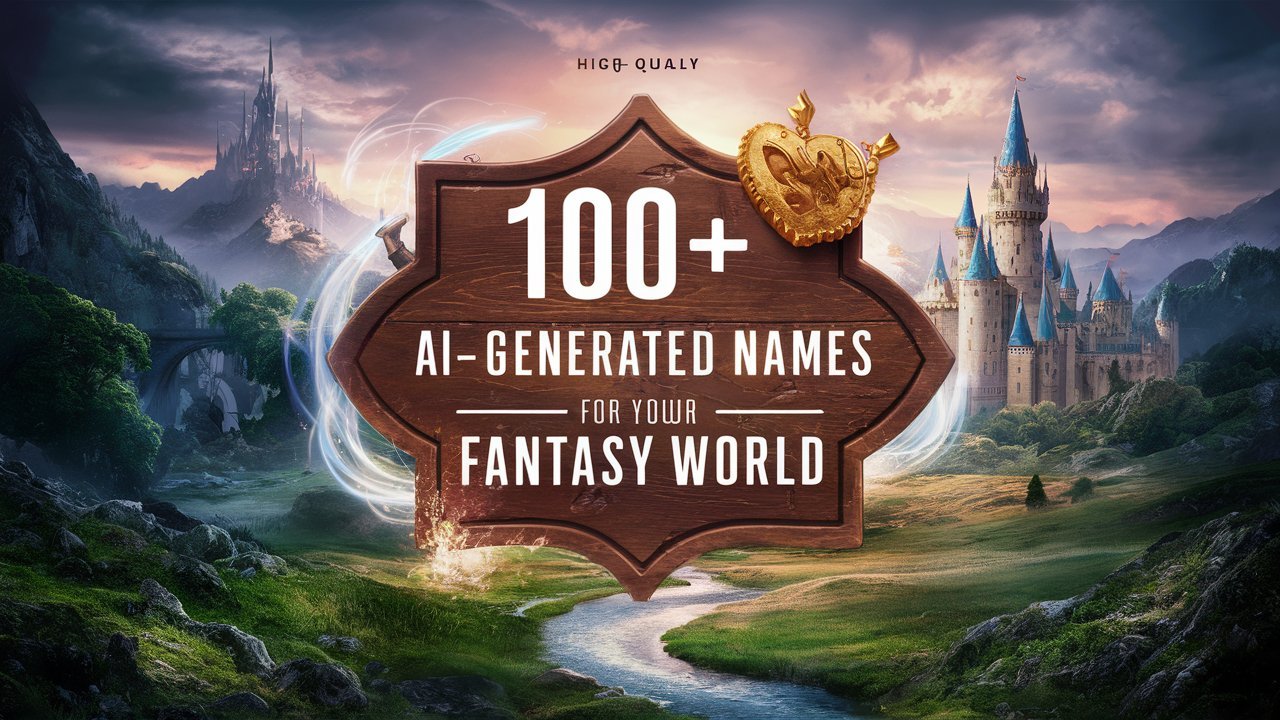 Explore  100+ AI-Generated Names for Your Fantasy World