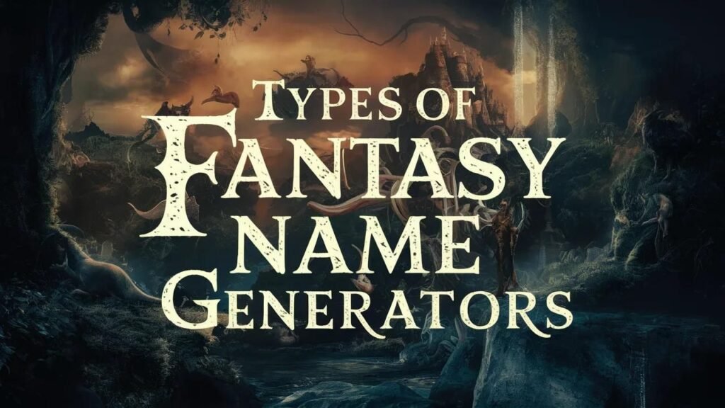 Fantasy name generator options: medieval, elven, magical creatures. Create unique names for your fantasy world.

